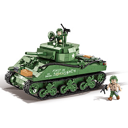 Cobi Historical Collection Bausatz Panzer M4A3E2 Sherman Jumbo 720 Teile 2550