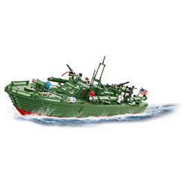 Cobi Historical Collection Bausatz Patrol Torpedo Boat PT-109 mit Inneneinrichtung 3726 Teile 4825