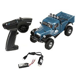 Amewi AMXROCK AM18 Harvest Scale RC Crawler Gelndewagen 1:18 RTR blau
