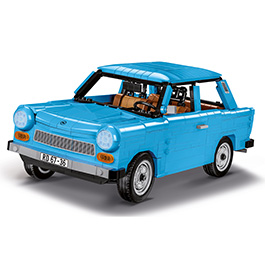 Cobi Youngtimer Collection Bausatz 1:12 Trabant 601 blau 1420 Teile 24331