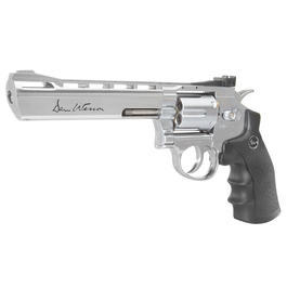 ASG Dan Wesson 6 Zoll 4,5mm Diabolo CO2 Revolver chrom gezogener Lauf