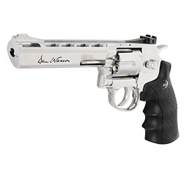 Kleinbild 2 ASG Dan Wesson 6 Zoll 4,5mm Diabolo CO2 Revolver chrom gezogener Lauf