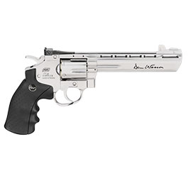 Kleinbild 3 ASG Dan Wesson 6 Zoll 4,5mm Diabolo CO2 Revolver chrom gezogener Lauf
