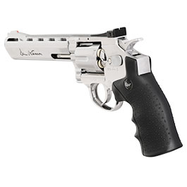 Kleinbild 4 ASG Dan Wesson 6 Zoll 4,5mm Diabolo CO2 Revolver chrom gezogener Lauf