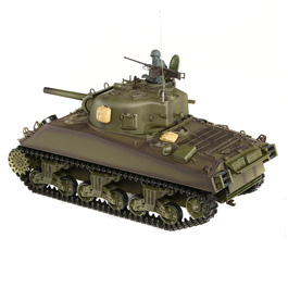 Heng-Long RC Panzer Sherman M4A3, grün 1:16 schussfähig, Infrarot-Gefechtssystem, Rauch & Sound, RTR Bild 1 xxx: