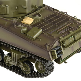 Heng-Long RC Panzer Sherman M4A3, grün 1:16 schussfähig, Infrarot-Gefechtssystem, Rauch & Sound, RTR Bild 7