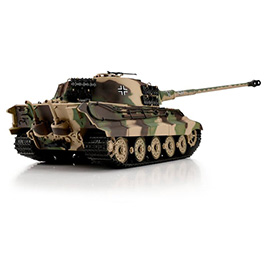 Heng-Long RC Panzer Königstiger Henschelturm, tarn 1:16 schussfähig, Infrarot-Gefechtssystem, Rauch & Sound, RTR Bild 1 xxx: