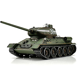 Torro RC Panzer T34/85 grün Profi-Edition 1:16 schussfähig, Rauch & Sound, Metallgetriebe und Metallketten, RTR Bild 1 xxx: