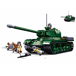 Alliierter Panzerjäger WWII Sluban M38-B0689 687 Teile 25,7 cm 