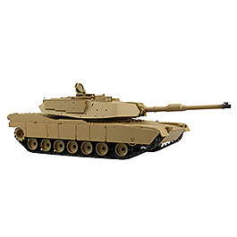 Amewi Rc Panzer U.S. M1A2 Abrams sand, 1:16, Advanced Line RTR, schussfähig, Infrarotsystem, Rauch & Sound Bild 2