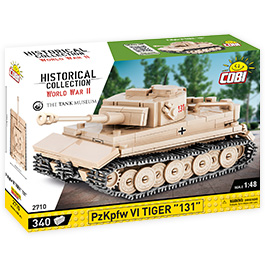Cobi Historical Collection Bausatz Panzer PzKpfw VI Tiger 131 1:48 340 Teile 2710 Bild 1 xxx: