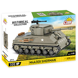 Cobi Historical Collection Bausatz Panzer M4A3E8 Sherman 1:48 320 Teile 2711 Bild 1 xxx: