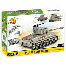 Cobi Historical Collection Bausatz Panzer M4A3E8 Sherman 1:48 320 Teile 2711 Bild 2