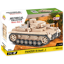 Cobi Historical Collection Bausatz Panzer III Ausf. J 1:48 292 Teile 2712 Bild 1 xxx: