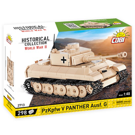 Cobi Historical Collection Bausatz Panzer PzKpfw V Panther Ausf. G 1:48 298 Teile 2713 Bild 1 xxx: