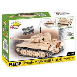 Cobi Historical Collection Bausatz Panzer PzKpfw V Panther Ausf. G 1:48 298 Teile 2713 Bild 2