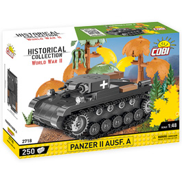 Cobi Historical Collection Bausatz Panzer II Ausf. A 1:48 250 Teile 2718 Bild 1 xxx: