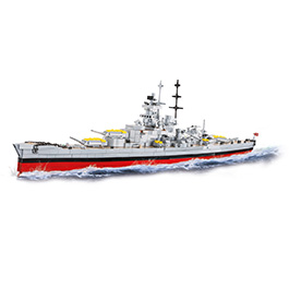 Cobi Historical Collection Bausatz Schlachtschiff Gneisenau 2417 Teile 4835