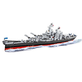 Cobi Historical Collection Bausatz Schlachtschiff Missouri BB-63 2655 Teile 4837