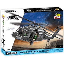 Cobi Armed Forces Bausatz Transporthubschrauber Sikorsky UH-60 Black Hawk 905 Teile 5817 Bild 3