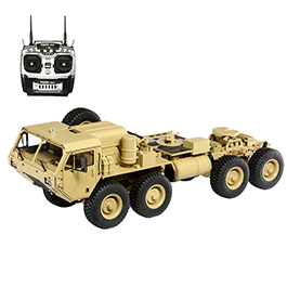 RC U.S. Militrtruck Zugmaschine 8x8 V2 Mastab 1:12 RTR sandfarben inkl. 2,4 GHz Fernsteuerung