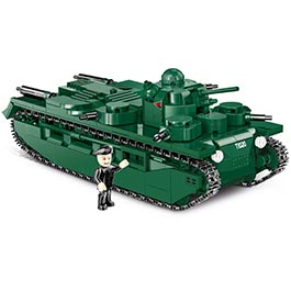 Cobi Historical Collection Bausatz Panzer Vickers A1E1 Independent 887 Teile 2990