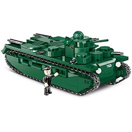 Cobi Historical Collection Bausatz Panzer Vickers A1E1 Independent 887 Teile 2990