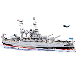 Cobi Historical Collection Bausatz Schlachtschiff USS Pennsylvania / USS Arizona 2in1 Executive Edition 2088 Teile 4842