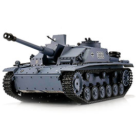 Torro RC Sturmgeschtz III Ausf. G Sd.Kfz. 142/1 / 1:16 RTR schussfhig grau