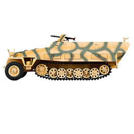 Kleinbild 1 Torro RC 1:16 Sd. Kfz. 251/1 Ausf. D Halbkettenfahrzeug RTR Set mit Akku, Licht und Sound tarnfarben