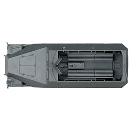 Kleinbild 10 Torro RC 1:16 Sd. Kfz. 251/1 Ausf. D Halbkettenfahrzeug RTR Set mit Akku, Licht und Sound grau