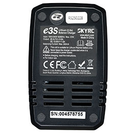 Kleinbild 4 SKYRC e3S Balance-Charger Ladeger�t f. LiPo 2-3S 2,2A 20W 230V SK100219-01