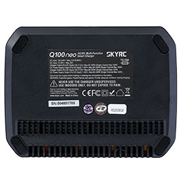 Kleinbild 4 SKYRC Q100 Neo 4-fach Multi-Charger Ladeger�t f. LiPo / LiFe / NiMH / Pb 6A 100W / 240W 12V / 230V SK100223-01