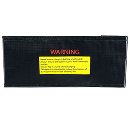 Kleinbild 6 Titan Lithium Charging Safety Bag Small 10,5 x 24,5 cm Feuerfeste Sicherheitstasche schwarz