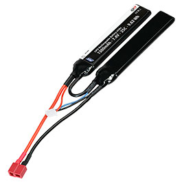 Produktbild zu ASG LiPo Akku 7,4V 1300mAh 25C Two-Panel Type mit T-Stecker  ...