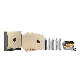 Kleinbild 4 Crosman 1077 CO2 Luftgewehr 4,5 mm Diabolo Set mit Kugelfang, Diabolos und CO2