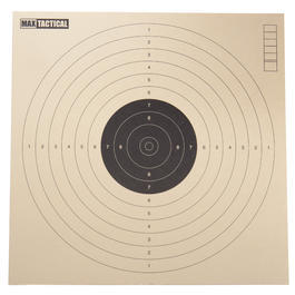 Max Tactical Spezialkarton Zielscheiben für Luftpistolen 17 x 17 cm 100 Stück Bild 1 xxx: