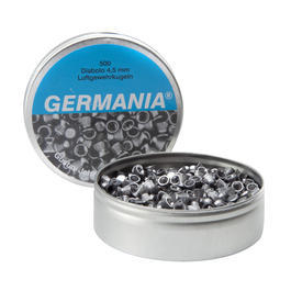 Germania Flachkopf Diabolo geriffelt Kal. 4,5mm 500 Stck