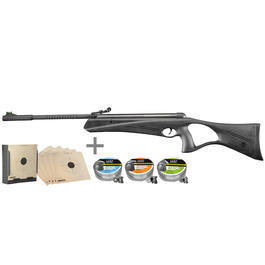 Crosman Raven Luftgewehr 4,5mm Diabolo inkl. Kugelfang, Zielscheiben, Diabolos