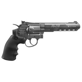 Gamo PR-776 CO2-Revolver Kal. 4,5mm Diabolo inkl. CO2 Kapseln, Diabolos und Pistolentasche Bild 2