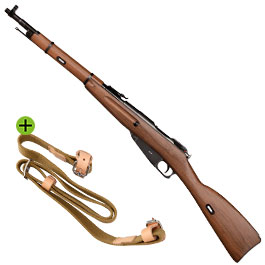 Produktbild zu Gletcher M1944 CO2 Luftgewehr Kal. 4,5mm Stahl BB Holzoptik  ...