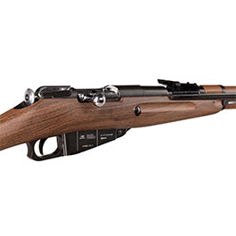 Kleinbild 10 Gletcher M1944 CO2 Luftgewehr Kal. 4,5mm Stahl BB Holzoptik mit Bajonett