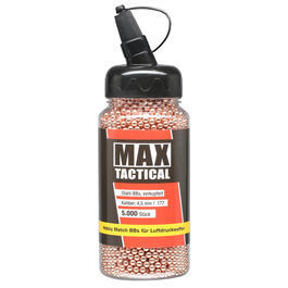 Max Tactical Stahl-BBs verkupfert Kal. 4,5 mm 5000er Schnelllader