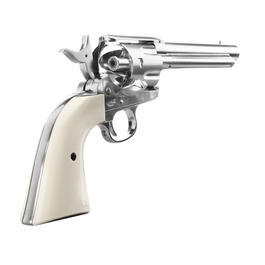 Colt Single Action Army 45 nickel CO2 Revolver Kal. 4,5mm Diabolo gezogener Lauf Bild 4
