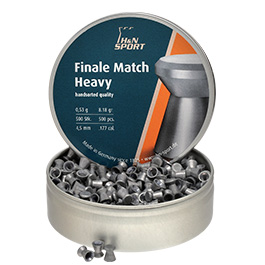 H&N Flachkopf-Diabolos Finale Match Heavy 4,5mm 500 Stck