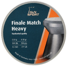 H&N Flachkopf-Diabolos Finale Match Heavy 4,5mm 500 Stück Bild 3