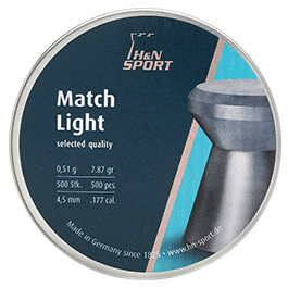 H&N Flachkopf-Diabolos Finale Match Light 4,5mm 500 Stück Bild 3
