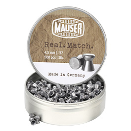Mauser Diabolos Real Match 4,5 mm Flachkopf 500 Stck