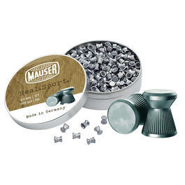 Mauser Real Sport Flachkopf Diabolos, geriffelt 4,5 mm, 500 Stck