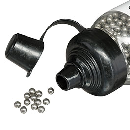 Kleinbild 4 Madbull Stahl-BBs 4,5 mm - 1500 St�ck mit Schnelllader Kal. 4,5 mm BB Luftdruckmunition